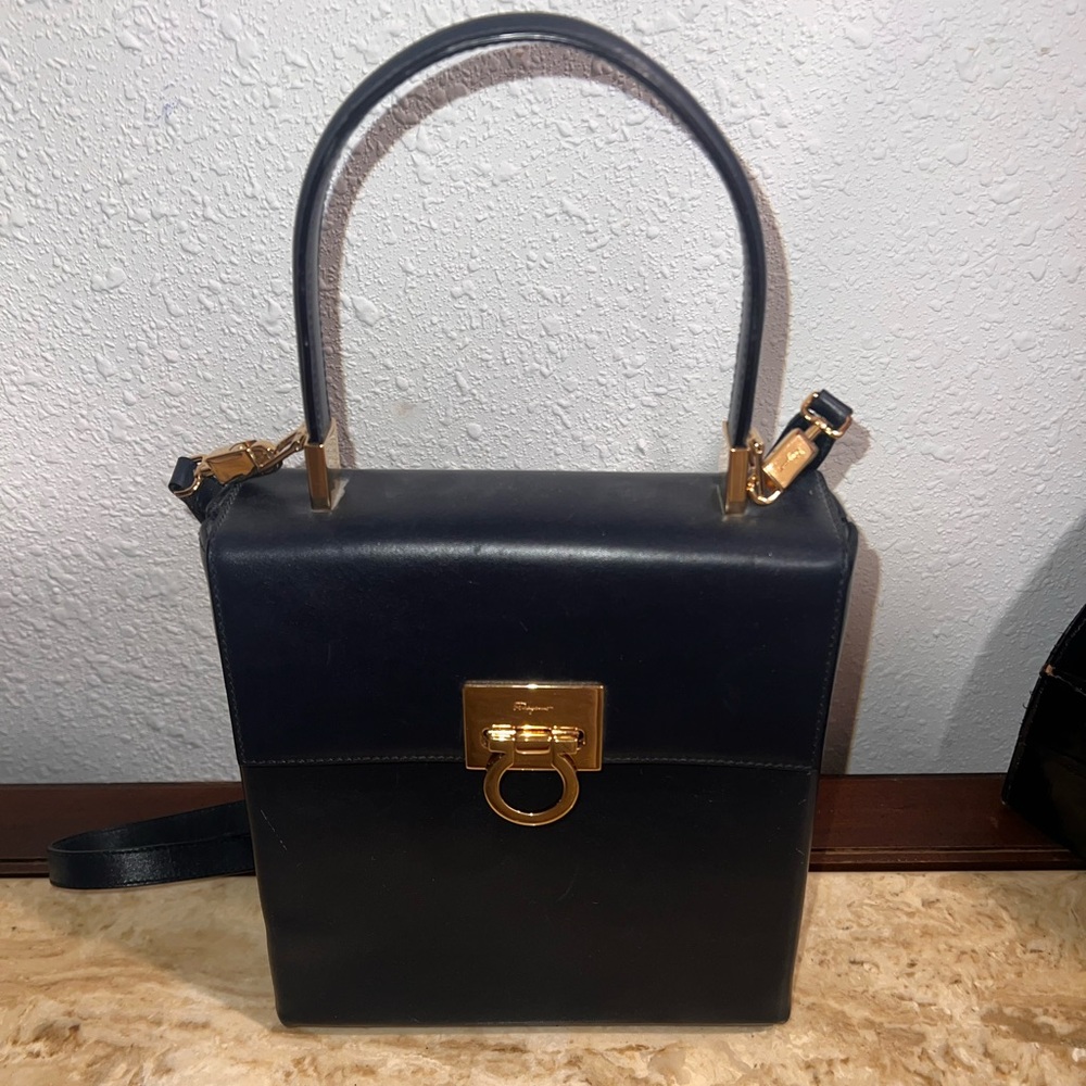 Ferragamo Gancini Shoulder Bag